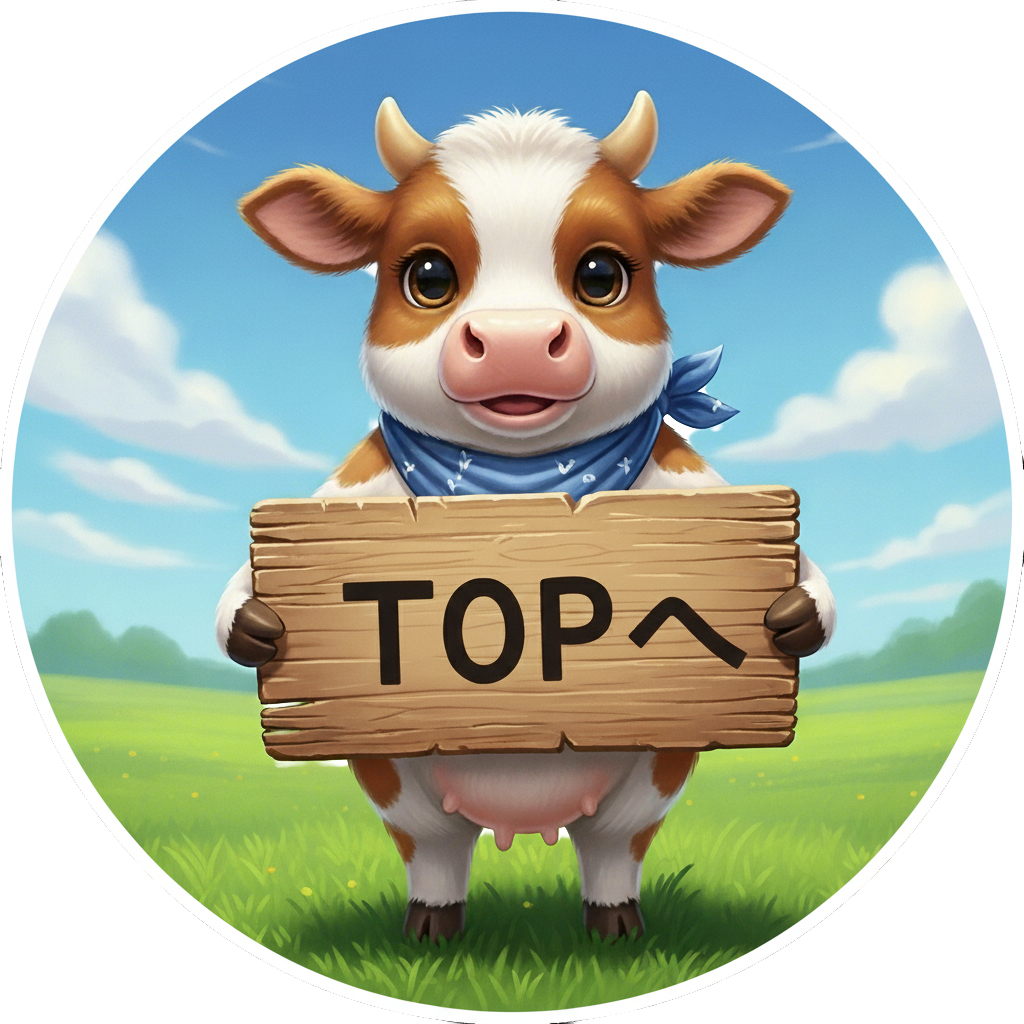 牛のキャラクター